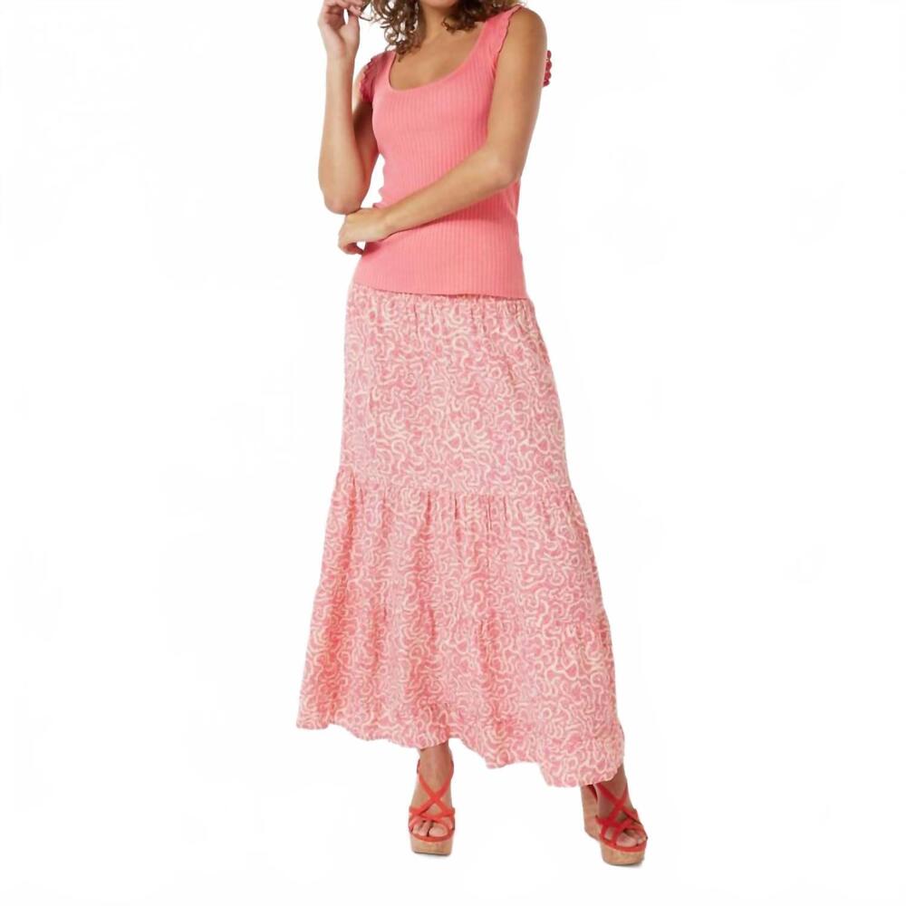 NEW ESQUALO tina rib crochet top in strawberry - Picture 5 of 8